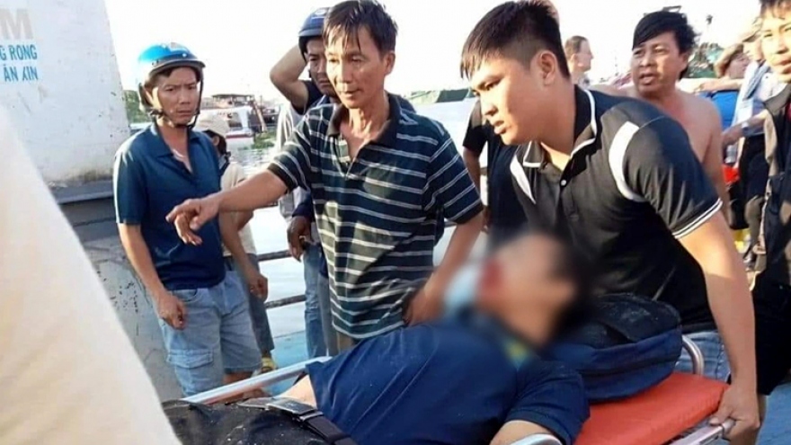 Three severely injured as boat carrying 42 foreigners collides with ferry